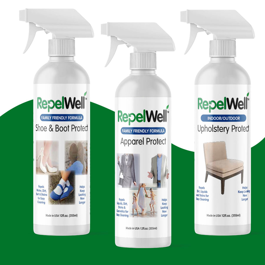 Shoe and Upholstery Protector Spray RepelWell
