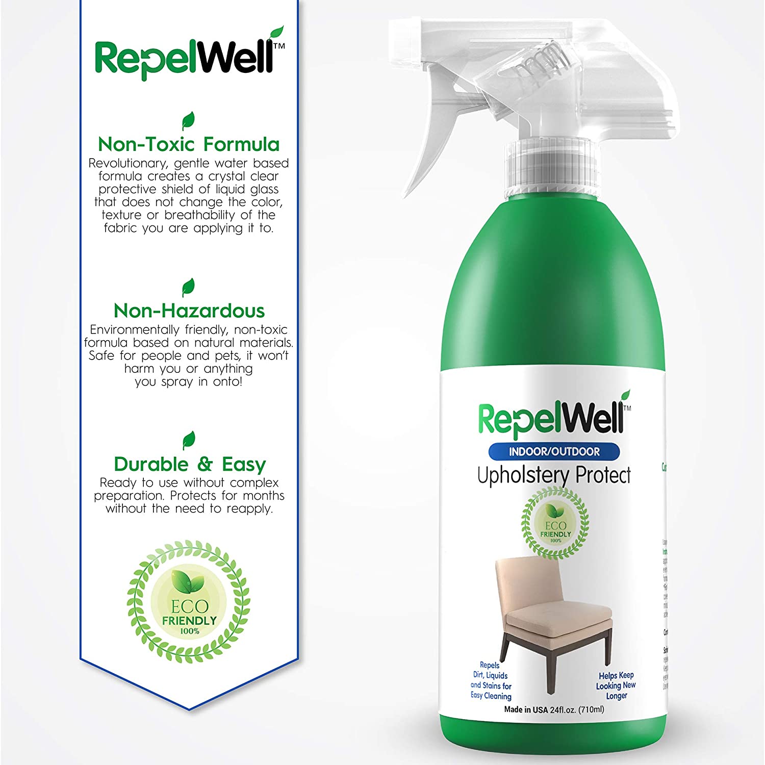 Furniture Clinic Carpet & Upholstery Protector Spray - Repels Oil